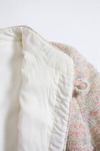 Load image into Gallery viewer, 1960s Sweater Coat Beige Wool Knit Jacket M / S
