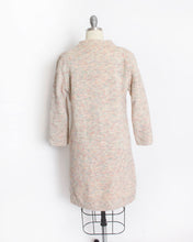 Load image into Gallery viewer, 1960s Sweater Coat Beige Wool Knit Jacket M / S