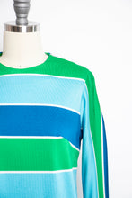 Load image into Gallery viewer, 1960s Dress Vicky Vaughn Striped Mod Shift 60s Small