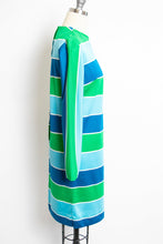 Load image into Gallery viewer, 1960s Dress Vicky Vaughn Striped Mod Shift 60s Small
