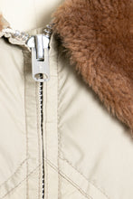 Load image into Gallery viewer, 1960s Down Coat Puffer Jacket Beige Large