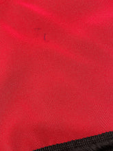 Load image into Gallery viewer, 1970s Fringe Shawl Red & Black Long