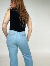 Load image into Gallery viewer, 1970s Jeans Pentimento Cotton Denim Boho Hippie 26&quot; x 30&quot;