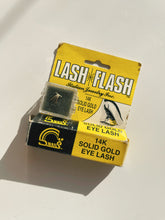 Load image into Gallery viewer, 1970s False Eyelash Accesorie 14k Solid Gold NOS