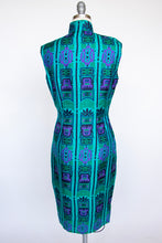 Load image into Gallery viewer, 1960s Cheongsam Dress Silk Chinese M