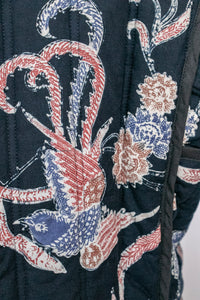 1970s Cotton Quilted Jacket Batik M