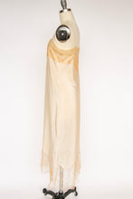 Load image into Gallery viewer, 1920s Slip Dress Silk Lace Deco Lingerie S