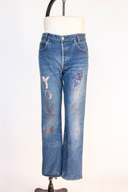 1990s Levi's Jeans Denim Cotton Dark Wash 29