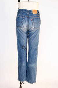 1990s Levi's Jeans Denim Cotton Dark Wash 29" x 33"