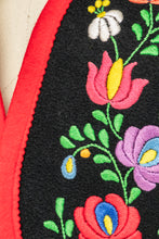 Load image into Gallery viewer, 1970s Ethnic Vest Wool Embroidered Waistcoat S