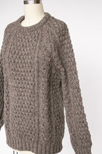 Load image into Gallery viewer, 1970s Wool Knit Fisherman Sweater S