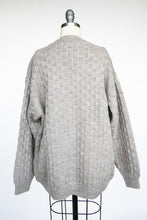 Load image into Gallery viewer, 1970s Wool Knit Fisherman Sweater Oversized  L