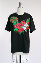 Load image into Gallery viewer, 1990s Tee Happy Holidays T-shirt M