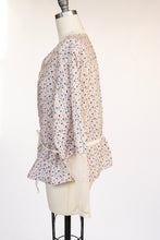 Load image into Gallery viewer, 1920s Blouse Cotton Net Top M