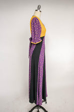 Load image into Gallery viewer, 1970s Dress Paneled Bias Cut Maxi S