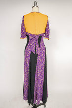 Load image into Gallery viewer, 1970s Dress Paneled Bias Cut Maxi S