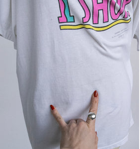 1990s Tee T-shirt Novelty Shopping Shoebox XL