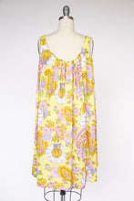 Load image into Gallery viewer, 1970s Nightgown Slip Dress Floral Knit L