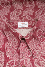 Load image into Gallery viewer, 1970s Shirt Men&#39;s Printed Cotton Button Up L