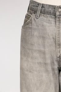 1990s Levi's Jeans Gray Denim Cotton High Waist 32" x 32"