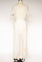 Load image into Gallery viewer, Antique Edwardian Lawn Dress Sheer Cotton 1910s S