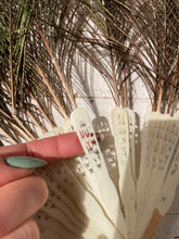 Load image into Gallery viewer, Antique Vintage Peacock Feather Fan Bridal Accessory Wedding Deco