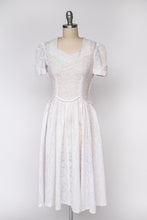 Load image into Gallery viewer, 1940s Dress Lace Full Skirt Sheer XS