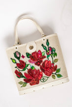 Load image into Gallery viewer, 1960s Purse Embellished Tote Bag