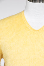 Load image into Gallery viewer, 1960s Men&#39;s Sweater Fuzzy Mohair V Neck M V Neck M