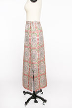 Load image into Gallery viewer, 1960s Maxi Skirt Metallic Lamé S