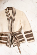 Load image into Gallery viewer, 1970s Sweater Wool Striped Cardigan M / S