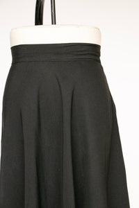 1950s Full Skirt Cotton Printed M