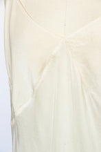 Load image into Gallery viewer, 1940s Silk Slip Full Length Bias Cut L