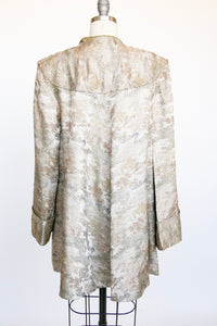 1940s Swing Jacket Metallic Brocade Japanese