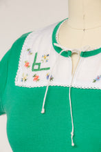 Load image into Gallery viewer, 1970s T-Shirt You Babes Green Tee XS / S