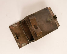 Load image into Gallery viewer, 1970s Belt Buckle Cigarette Case Copper