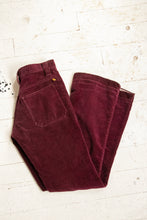 Load image into Gallery viewer, 1970s Bell Bottom Cords Corduroy Pants 27&quot; x 30&quot;