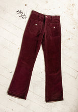 Load image into Gallery viewer, 1970s Bell Bottom Cords Corduroy Pants 27&quot; x 30&quot;