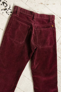 1970s Bell Bottom Cords Corduroy Pants 27" x 30"