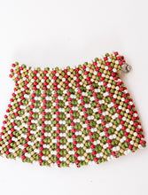 Load image into Gallery viewer, 1940s Purse Deco Wooden Beaded Clutch Bag