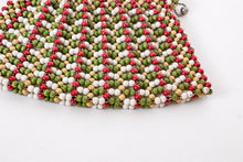 Load image into Gallery viewer, 1940s Purse Deco Wooden Beaded Clutch Bag