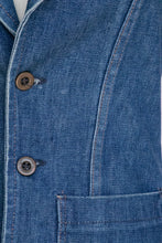 Load image into Gallery viewer, 1970s Blazer Western Jacker Wrangler Cotton Denim S/XS P