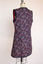 Load image into Gallery viewer, 1970s Jumper Dress Cotton Quilted Reversible M