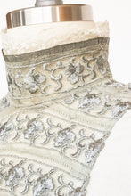 Load image into Gallery viewer, Edwardian Camisole Cotton Lace 1910s Corset Cover Cropped Blouse L / XL