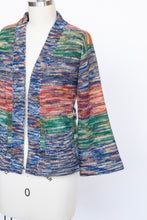 Load image into Gallery viewer, 1970s Sweater Space Dye Cardigan XS