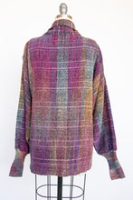 Load image into Gallery viewer, 1980s Joan McGee Oversized Hand Woven Silk Cardigan Sweater