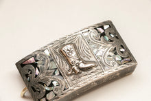 Load image into Gallery viewer, Vintage Belt Buckle Sterling Silver Mexican Western