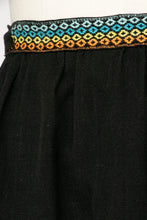 Load image into Gallery viewer, 1970s Wrap Skirt Woven Cotton Guatemalan M