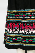 Load image into Gallery viewer, 1970s Wrap Skirt Woven Cotton Guatemalan M