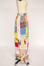 Load image into Gallery viewer, 1970s Quilted Patchwork 1970s Maxi Skirt S